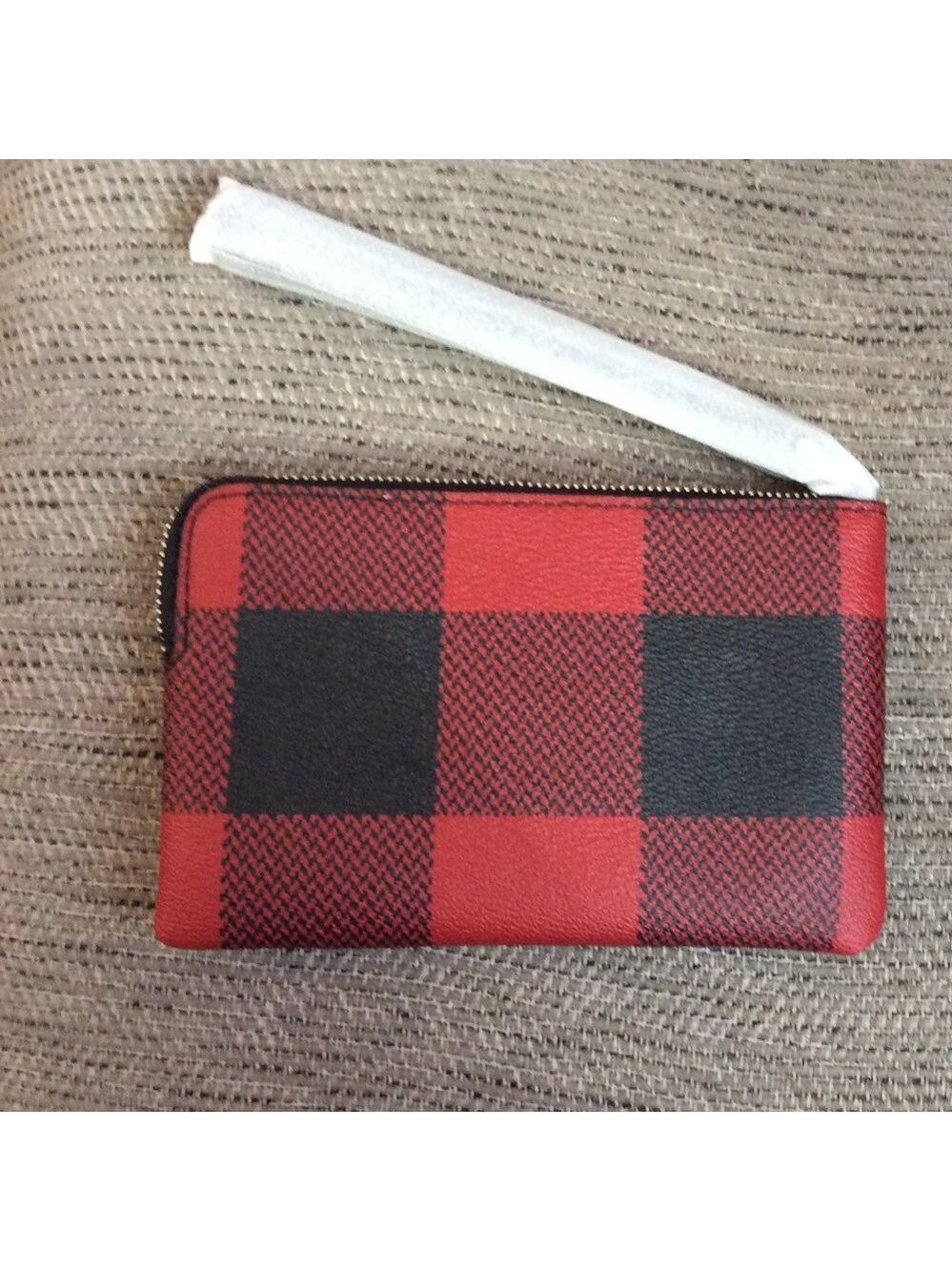 Authentic Coach Bucket Bag & Wristlet Plaid Print - Picture 10 of 10